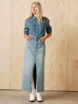 Рубашка Теодоры в стиле вестерн Levi's, цвет Going Steady - Medium Wash