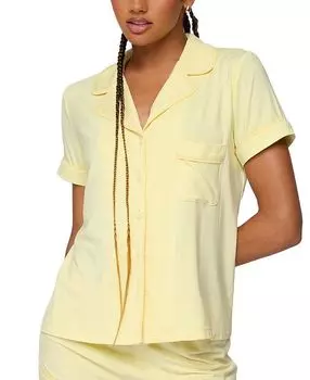 Рубашка Tezlie на пуговицах Edikted, желтый