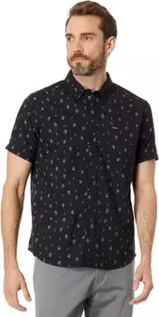 Рубашка That'll Do Print Short Sleeve Woven RVCA, цвет Rvca Black 1