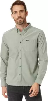 Рубашка That'll Do Stretch Long Sleeve Woven RVCA, цвет College Green