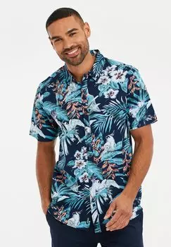 Рубашка THBTROPICAL Threadbare, цвет navy