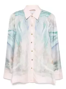 Рубашка The Illuminate ZIMMERMANN, синий