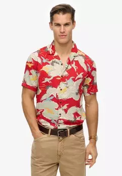 Рубашка THE MERCHANT STORE-HAWAIIAN Superdry, красный