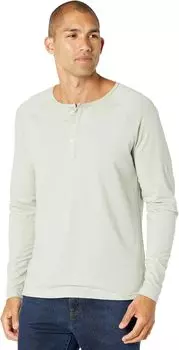 Рубашка The Normal Brand Active Puremeso Long Sleeve Henley, цвет Sage