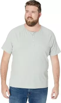 Рубашка The Normal Brand Short Sleeve Active Puremeso Henley, цвет Sage