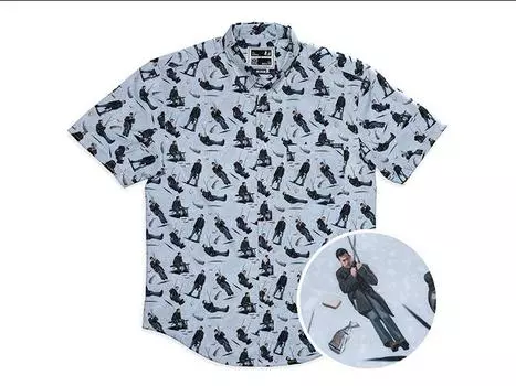 Рубашка The Office I'm Okay...No, I'm Not Button Up Shirt Rsvlts