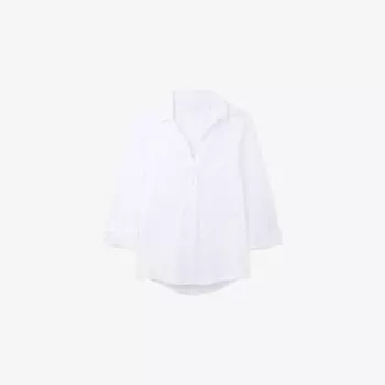 Рубашка The White Company классического кроя, белый