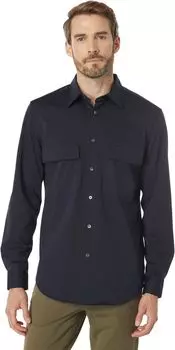 Рубашка Theory Noll Structure Knit, цвет Eclipse