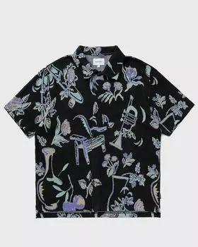 Рубашка Thisisneverthat Object Jacquard Top, черный