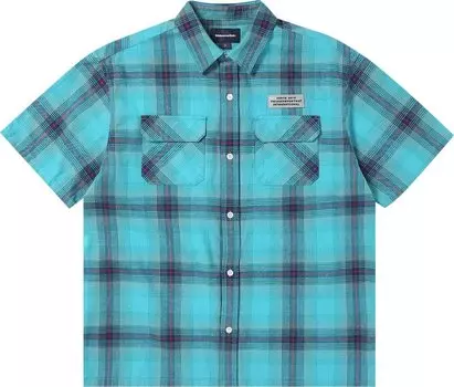 Рубашка thisisneverthat Ombre Check 'Green', зеленый