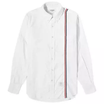 Рубашка Thom Browne Rwb Tape Oxford Shirt, белый