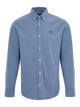 Рубашка Threadbare, цвет solid denim