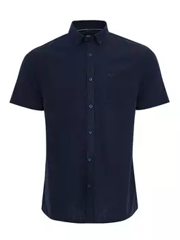 Рубашка Threadbare Regular fit Button Up Dragon, темно-синий