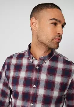 Рубашка Threadbare, темно-красный