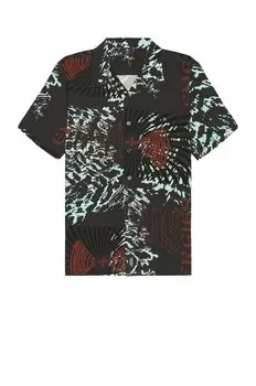 Рубашка THRILLS Primal Dimensions Bowling, черный