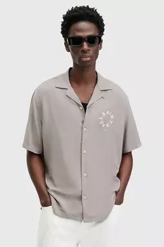 Рубашка ТИЕРРА AllSaints, серый