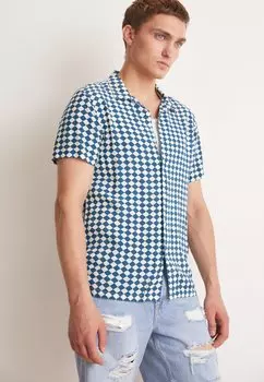 Рубашка TILE Brave Soul, бирюзовый