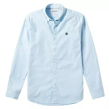 Рубашка Timberland Long Sleeve, голубой