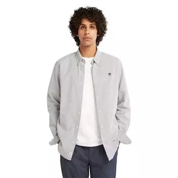 Рубашка Timberland YD Stripe Seersucker, серый