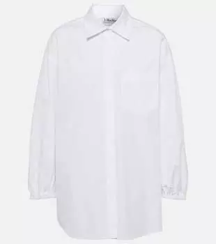 Рубашка timeo из хлопка 'S Max Mara, белый