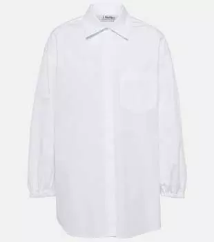 Рубашка Timeo из хлопка 'S Max Mara, белый