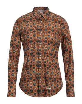 Рубашка Tintoria Mattei 954, оранжевый