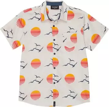 Рубашка Tiny Whales Take It Easy Button-Up, цвет Natural/Multi