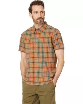 Рубашка Toad&Co Airscape Short Sleeve, цвет Hazel Check