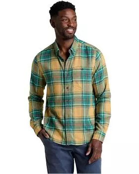 Рубашка Toad&Co Airsmyth Long Sleeve, цвет London Fog Windowpane