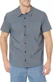 Рубашка Toad&Co Boundless Short Sleeve Shirt, цвет Midnight Paisley Print