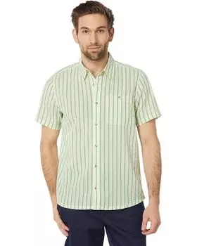 Рубашка Toad&Co Cuba Libre Short Sleeve Shirt, цвет Salt Stripe II