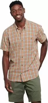 Рубашка Toad&Co Eddy Short Sleeve Shirt, цвет Hazel