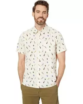 Рубашка Toad&Co Fletch Short Sleeve, цвет Salt Beer Print