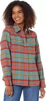 Рубашка Toad&Co Folk Yeah Shirt Jacket, цвет Silver Pine