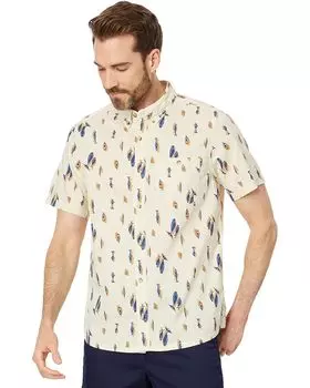 Рубашка Toad&Co Mattock II Short Sleeve, цвет Cornflower Boat Print