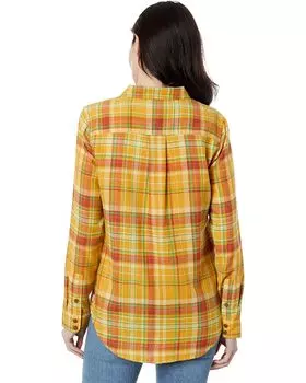 Рубашка Toad&Co Re-Form Flannel Shirt, цвет Acorn