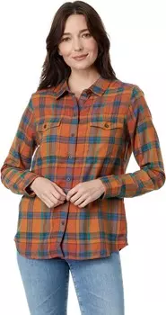 Рубашка Toad&Co Re-Form Flannel Shirt, цвет Hazel