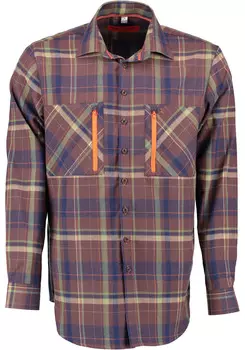 Рубашка Tom Collins Lewud, темно коричневый