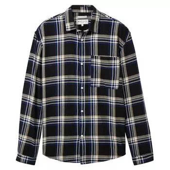 Рубашка Tom Tailor 1037458 Relaxed Checked, синий