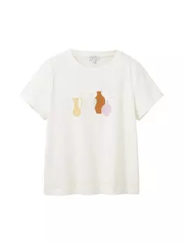 Рубашка TOM TAILOR, белый