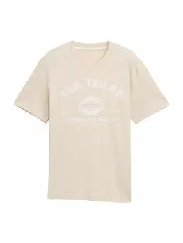 Рубашка TOM TAILOR, бежевый