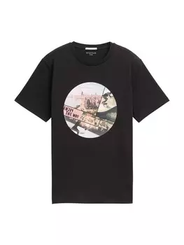 Рубашка TOM TAILOR, черный