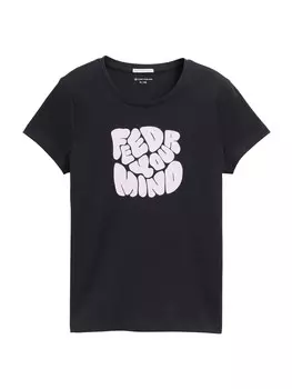 Рубашка TOM TAILOR, черный