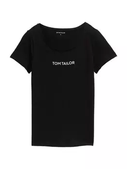 Рубашка TOM TAILOR, черный