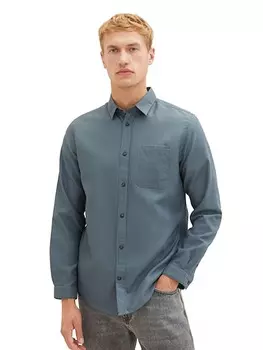 Рубашка Tom Tailor, цвет graublau