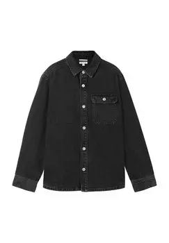 Рубашка TOM TAILOR, цвет grey denim
