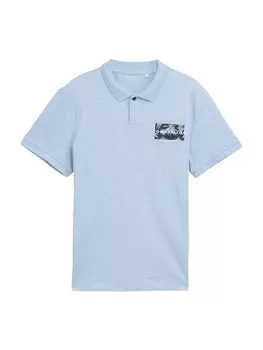 Рубашка TOM TAILOR, цвет marine blue/Light blue