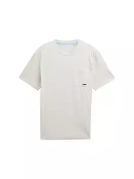 Рубашка TOM TAILOR, цвет mottled white