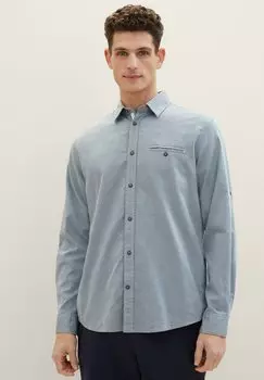 Рубашка TOM TAILOR, цвет navy blue small structure