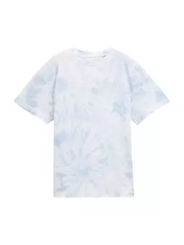 Рубашка TOM TAILOR, цвет Pastel blue/Light blue